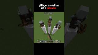 pillager are villain not a monster #biteboygaming #minecraft #shortvideo #satisfying