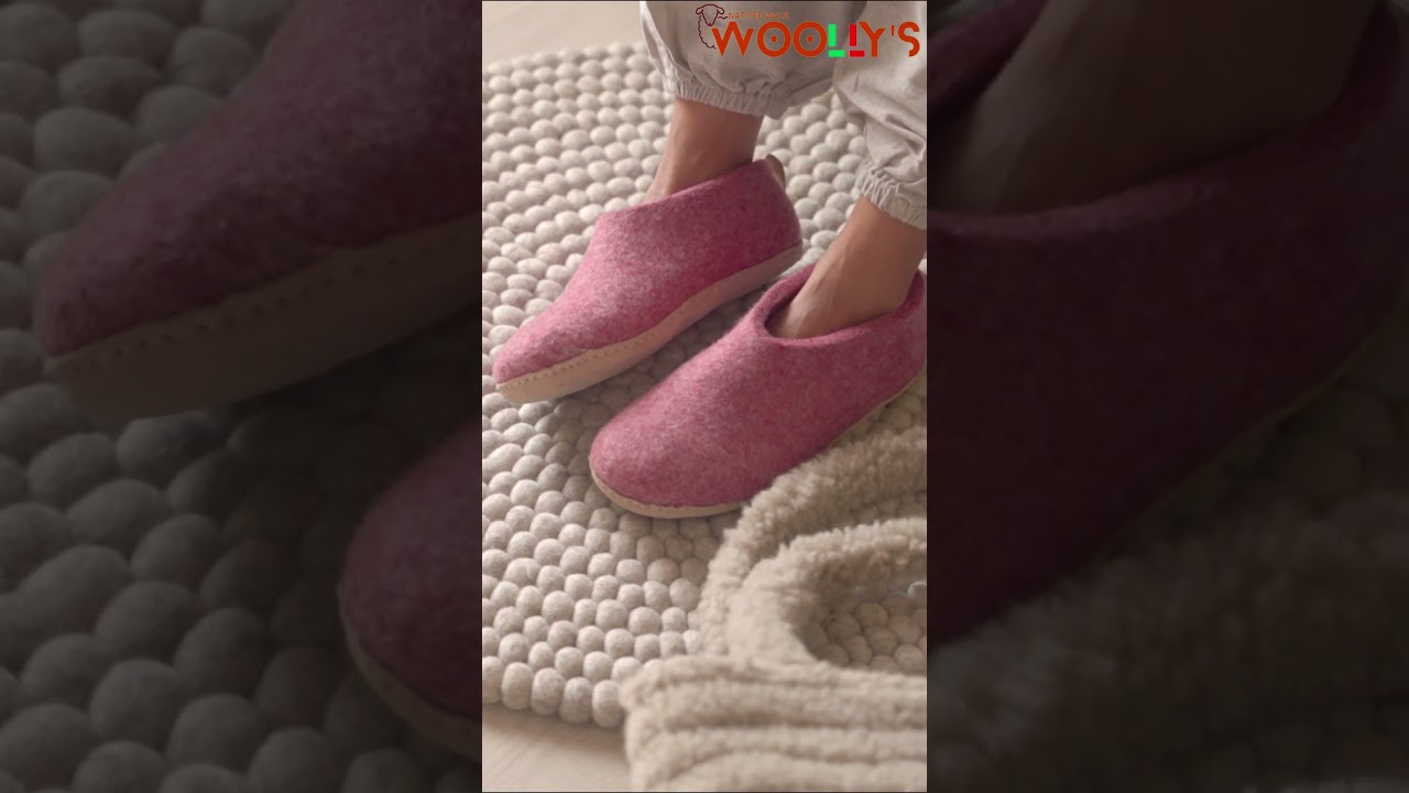 Handmade Wool Felted Indoor Shoes by Woollyes &ndash; Ultimate Comfort and Eco-Friendly Design