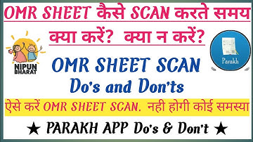OMR SHEET SCANNING - Do