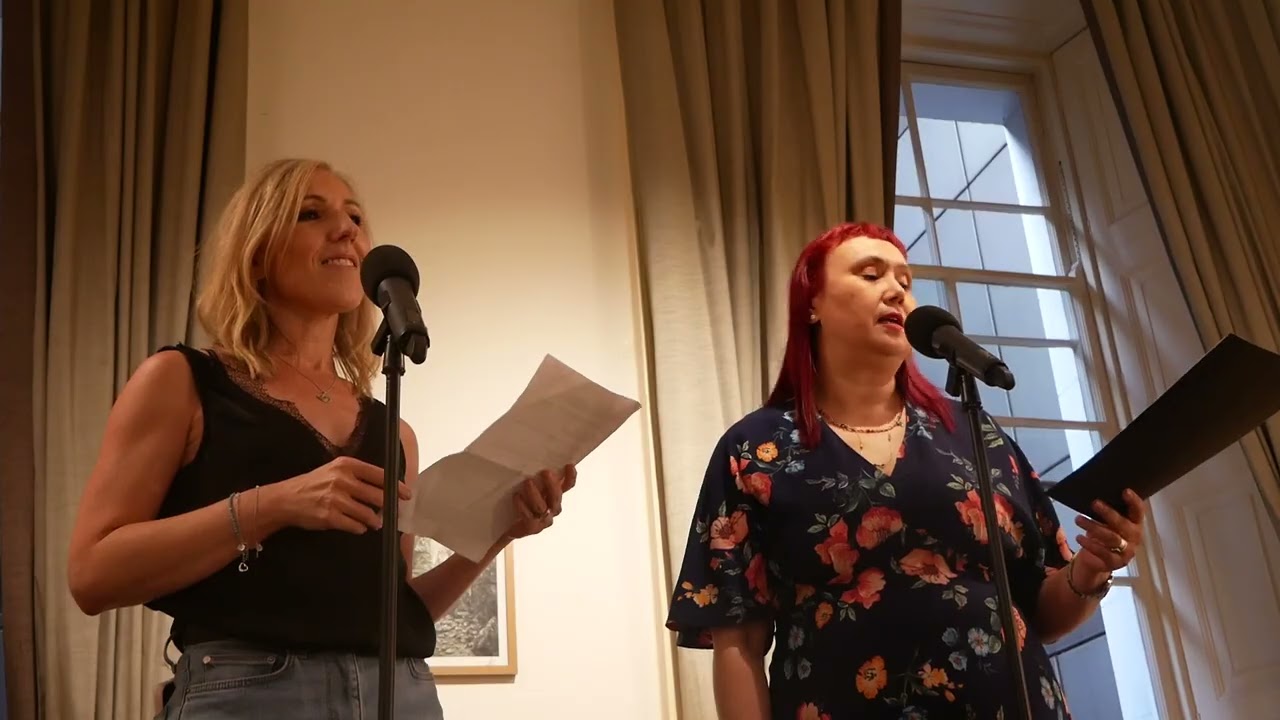 Antonia Taylor and L Kiew : Cyprus - European Poetry Festival 2025