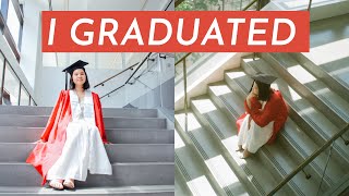 i graduated from parsons! grwm Q&A, commencement vlog