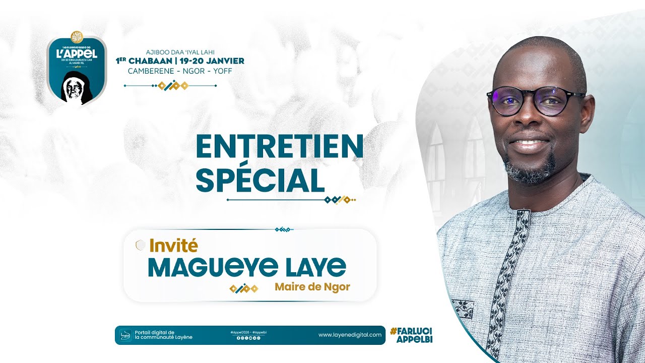 Appel 2026 |🎙️ « Entretien avec… Magueye Ndiaye, Maire de Ngor, commune hôte de l'Appel.