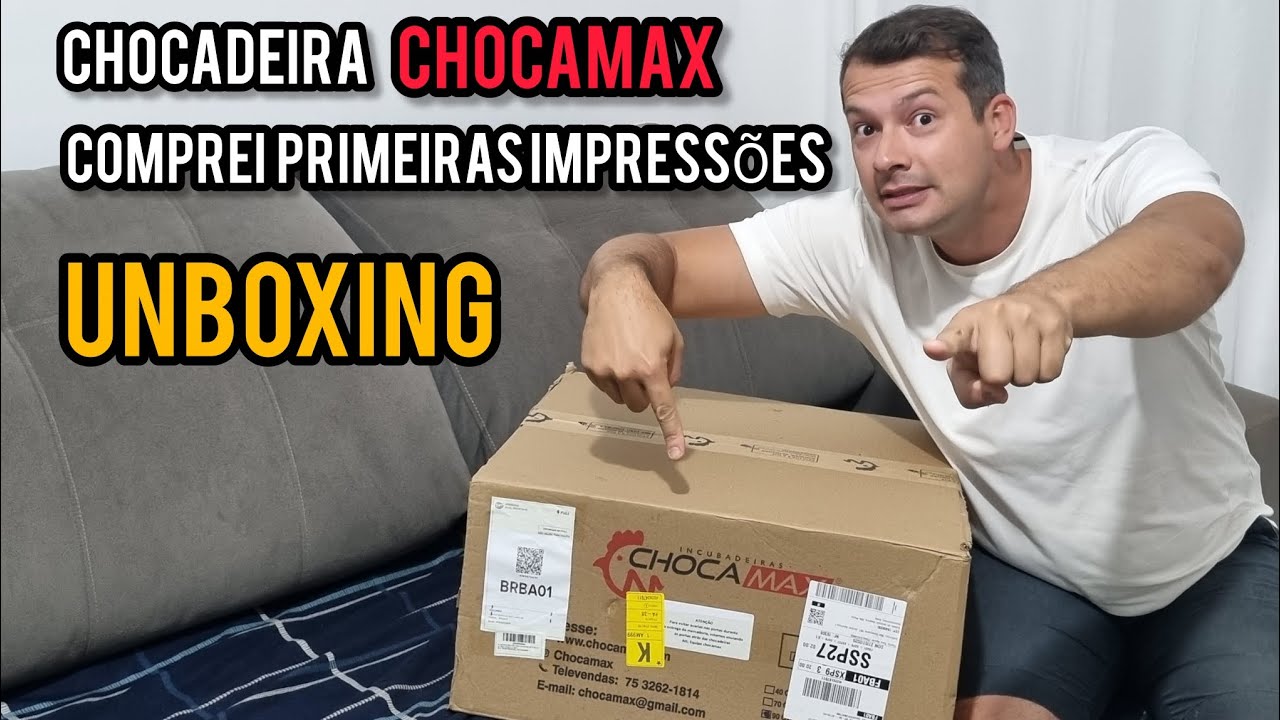CHOCADEIRA CHOCAMAX PRIMEIRAS IMPRESSÕES COMPREI!!! 