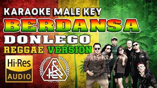 KARAOKE DONLEGO - BERDANSA [original version] || MALKEY || HQ AUDIO
