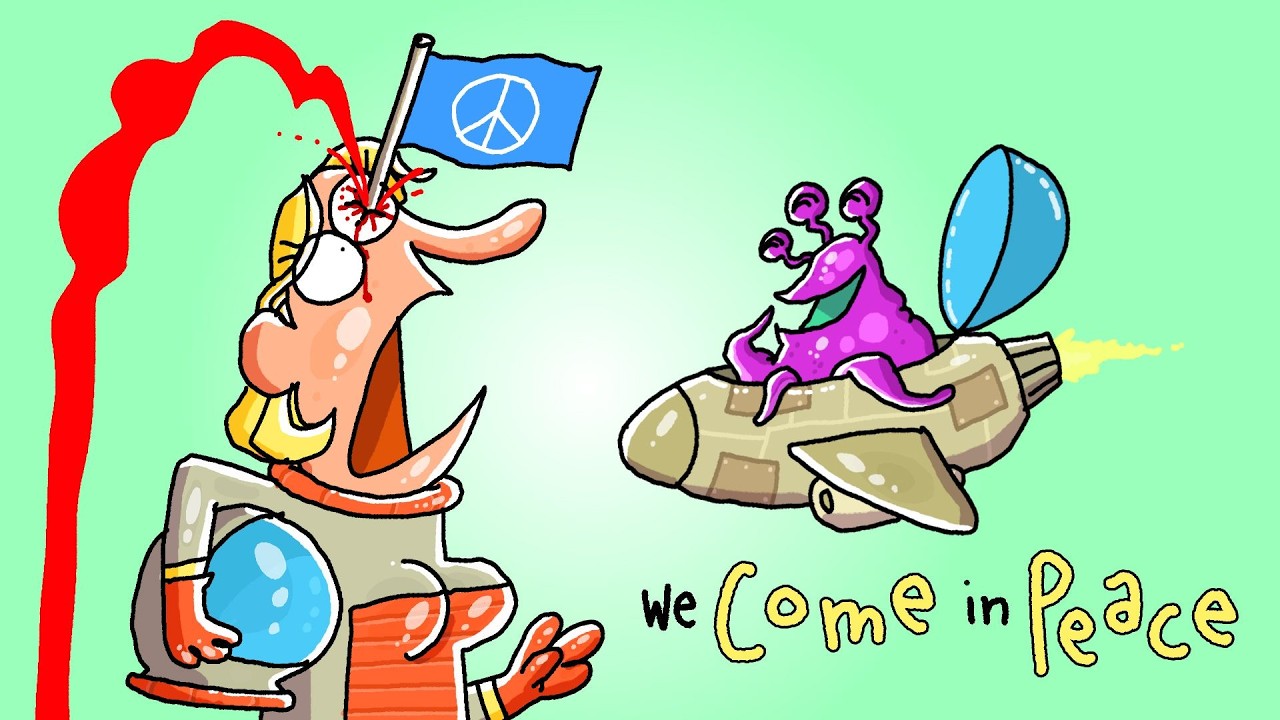 When Aliens Visit Earth | Cartoon Box 469 | Frame Order