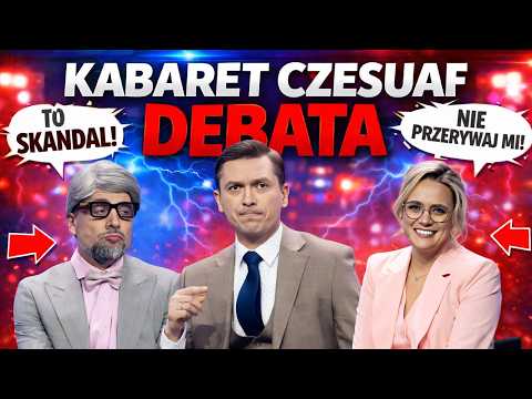 „TA DEBATA POSZŁA ZA DALEKO…” 😳 Kabaret Czesuaf - Debata