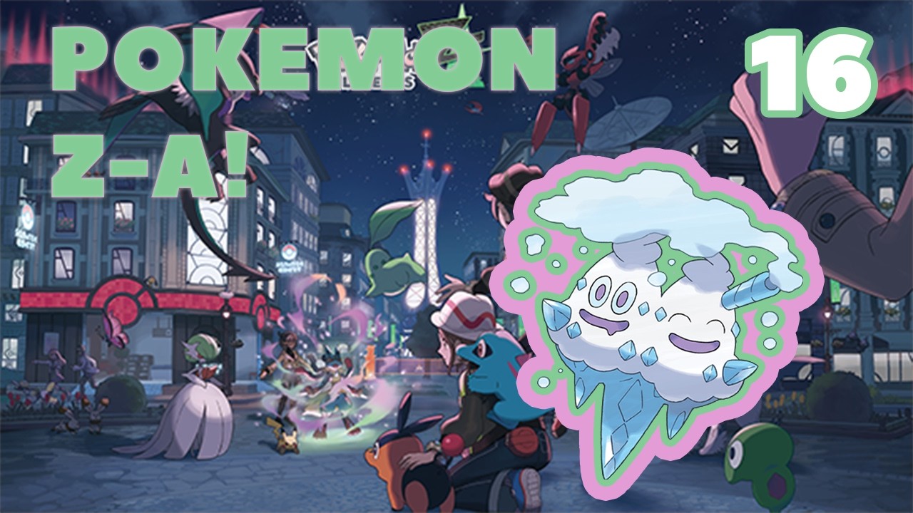 ❤️‍🔥Pokémon Legends Z-A! part 16, Rank B - Fighting Rogue Mega Tyranitar & Starmie!