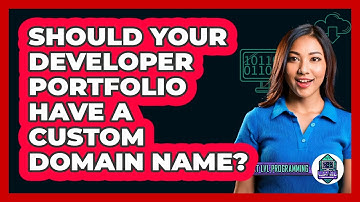Should Your Developer Portfolio Have A Custom Domain Name? - Next LVL Programming