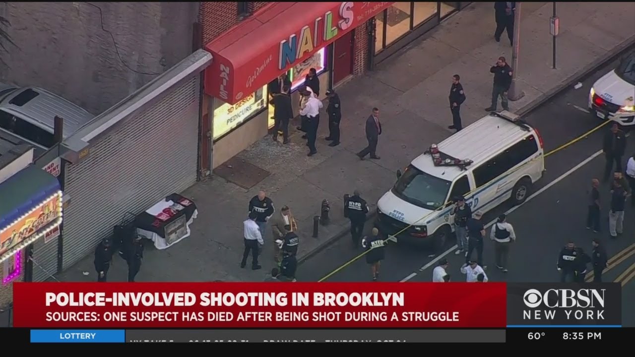 Suspect Dead After Brooklyn Police-Involved Shooting - YouTube