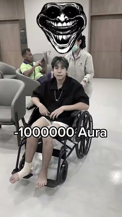 พี่ไปร์ท เตะต้นกล้วยจนเข้าโรงบาล กระดูกเคลื่อน ลุงบัวขาว Aura 1,000,000
