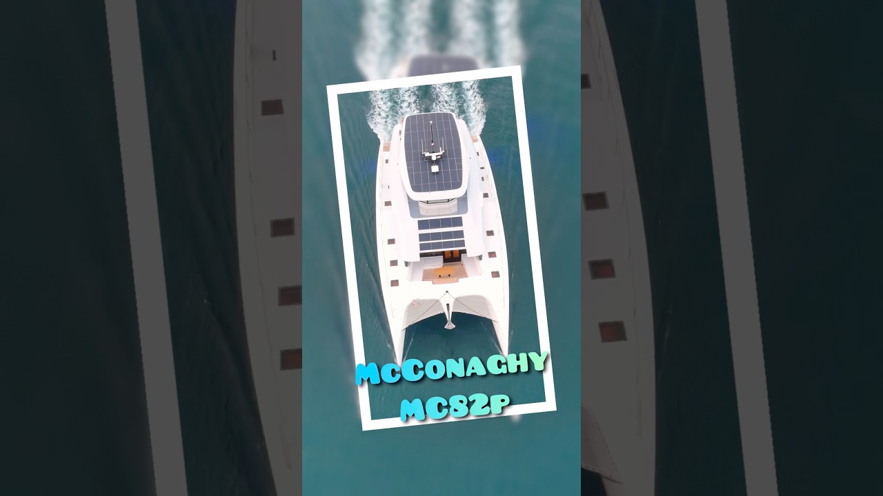 ⁣McConaghy MC82p Powercat | Boat Review Teaser | Multihulls World