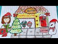 🌸Paper DIY 🌸 Christmas shopping 🛍️… Tutorial , making process/ ASMR