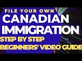 Canadian immigration  step by step guide  beginners guide bvg  no consultant needed