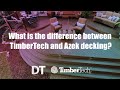 Is there a difference between TimberTech and Azek decking? MUST SEE!