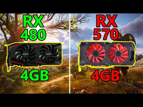 RX 480 vs RX 570 - 10 Games tested on 1080P