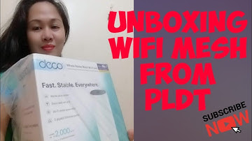 Unboxing PLDT TP-LINK DECO M4 Wifi Mesh #pldt#wifimesh#wifibooster#pldtfiber