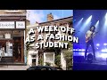 a week off as a fashion student | museums, family, concert, and school work (FRENCH)