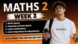 Maths 2 Week 3 | Complete Explanation | IITM BS Degree | All Topics Covered | EngiKode
