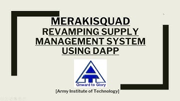 Supply chain management using bloclchain