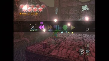 Blinx the Time Sweeper: Temple of Lost Time Boss in 50 Seconds (NewGame%, Real time)
