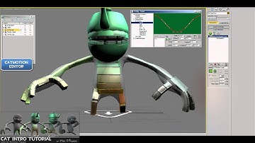 CAT Tutorial: (Ch3 : CATMotion PartA) - Creating Animation for UDK(Unreal) using CAT in 3dsMax2011