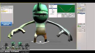 CAT Tutorial: (Ch3 : CATMotion PartA) - Creating Animation for UDK(Unreal) using CAT in 3dsMax2011