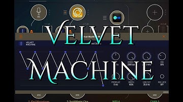 Velvet Machine by Yuri Turov - AUv3 Sonic Texture Generator - Demo for the iPad