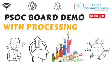 PSOC Board demo with Processing | Tenet Technetronics