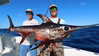 The PERFECT day…SWORDFISH (catch clean cook)
