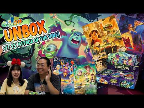 B2S GAME ON! EP.28 Unbox Disney Lorcana ชุดใหม่! Attack of the Vine!