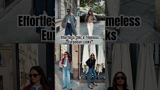 European Spring Style: Effortless Looks to Recreate #fashion #style
