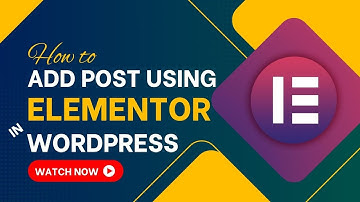 How To Add Post Using Elementor In WordPress (Step-By-Step Tutorial)