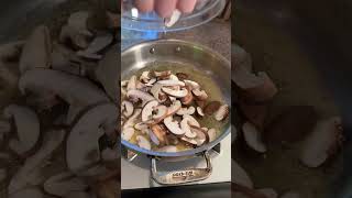 Creamy Mushroom Pasta! #shorts #fyp #viral #mushroompasta #cooking #trending