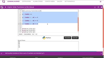 InfyTQ PF Day8 Video 8 Higher Order Functions