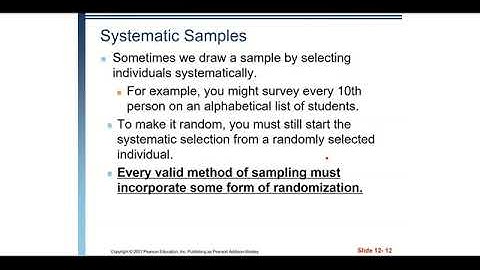 AP Stats: Ch 12 Video - Sampling Strategies