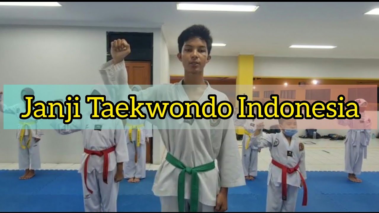 Gambar Janji Taekwondo Indonesia