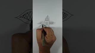 رسم زخرفة على السريع ، #shorts