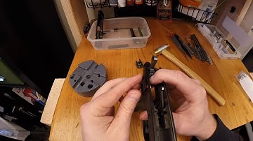 CZ 75 SP-01 Manual Safety -  Disassembly 3 -  Safeties, Sear Cage, Detents