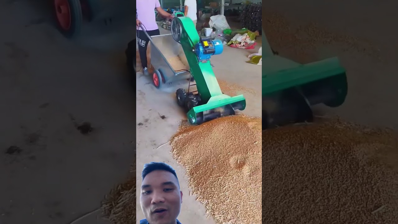 Máy Dọn Lúa Siêu Nhanh #automobile