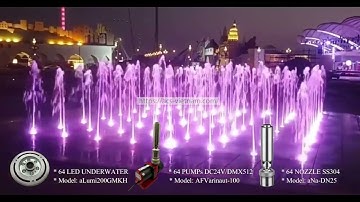 Nhạc nước âm sàn quảng trường  - ACS  Việt Nam