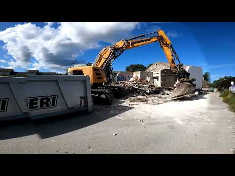 4K/Liebherr 926 river en gammal stuga 19 Aug 2026