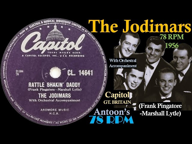 The Jodimars | Rattle Shakin' Daddy | Capitol 78 rpm | 1956 Great