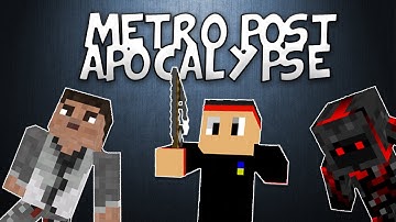 Metro Post Apocalypse Minecraft Map Part 2 w/ Kane and Steven