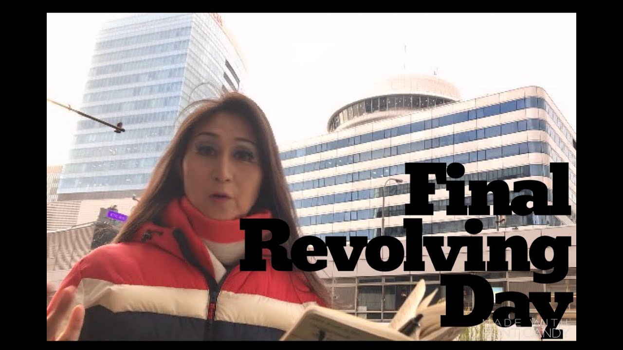 Revolving Restaurant Report ♡Final Revolving day Ginza Sky Lounge ♡　　#回転レストラン　#revolvingrestaurant