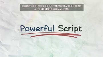 Glib - Animated Handwriting Typeface | After Efects Project Files - Videohive template