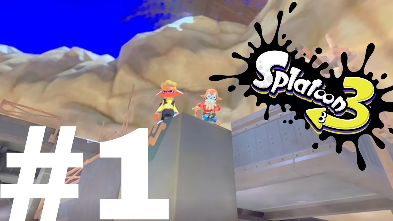 Hero Mode! The Crater! (All levels) - Splatoon 3 - Pt.1 - YouTube