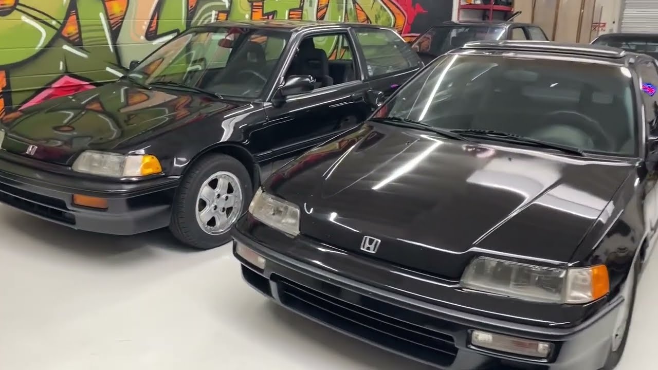 Old school Honda si collection AH CRX & CIVIC, EF CRX & CIVIC