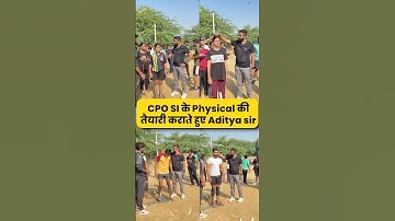 SSC CPO SI Running Test !!🥵😱 || ft. Aditya Ranjan Sir ||#trending #adityaranjantalks #shorts