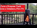 Turn a Propane Tank into a Chiminea/Fire Pit