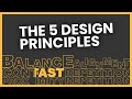 The 5 design principles but in web design